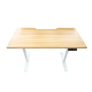 Standing Desk โต๊ะปรับระดับ รุ่นท็อปไม้ลามิเนต ปรับระดับได้สูงสุดถึง 120 CM