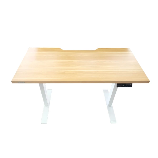 Standing Desk โต๊ะปรับระดับ รุ่นท็อปไม้ลามิเนต ปรับระดับได้สูงสุดถึง 120 CM