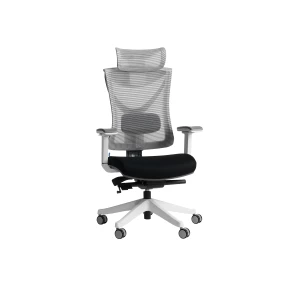 เก้าอี้ทำงานเพื่อสุขภาพ รุ่น Tuli เบาะผ้า Ergonomic Chair ปรับระดับความสูงของพนักพิงได้