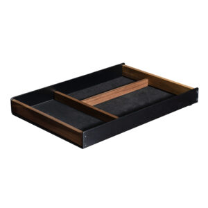 Storage Box  : Walnut XL - กล่องเก็บของ มี 3 ช่อง ไซส์ใหญ่