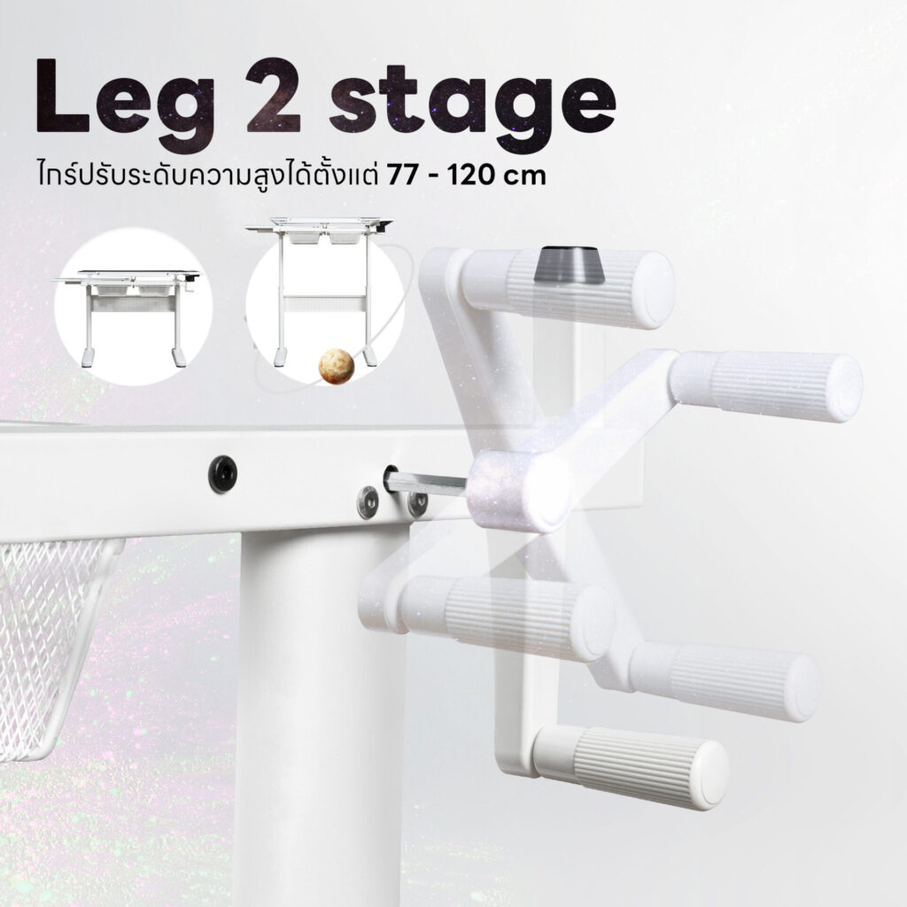โต๊ะเขียนแบบ DeskSpace Drafting Table ท็อปกระจกเทมเปอร์ สำหรับสถาปนิกและศิลปิน