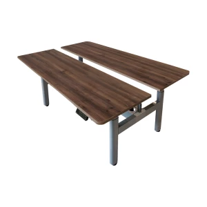 โต๊ะปรับระดับไฟฟ้าสั่งตัด Dual Workspace Desk
